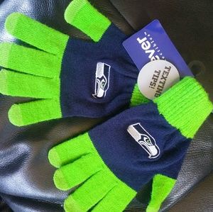 Seahawk gloves